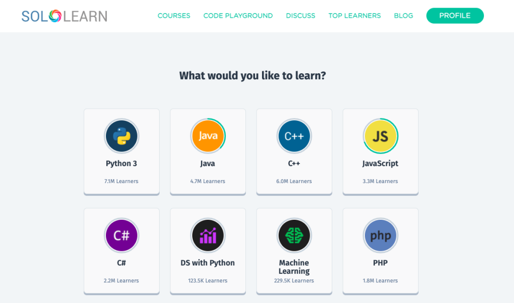 Learn to code – Sololearn